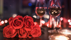 Celebrate Valentine's Day at les Sorbiers